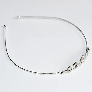 Обруч Miya Диадема с короной и кристальными стразами synthetic.ua - Фото 1