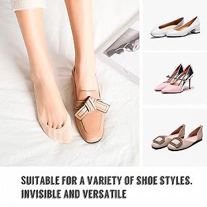 Шкарпетки Calzini Antiscivolo Donna Спортивні з низьким вирізом, 8 пар synthetic.ua - Фото 1