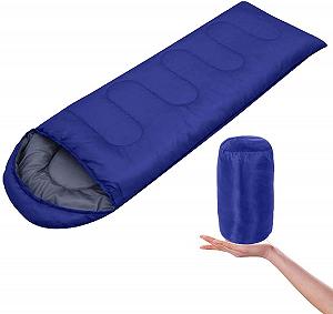 Спальний мішок MYVVKIA Camping 3 сезони для дорослих/дітей – потовщений зимовий - Фото 1