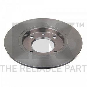 Тормозной диск NK 209947 для CITROËN PEUGEOT задняя ось synthetic.ua - Фото 1