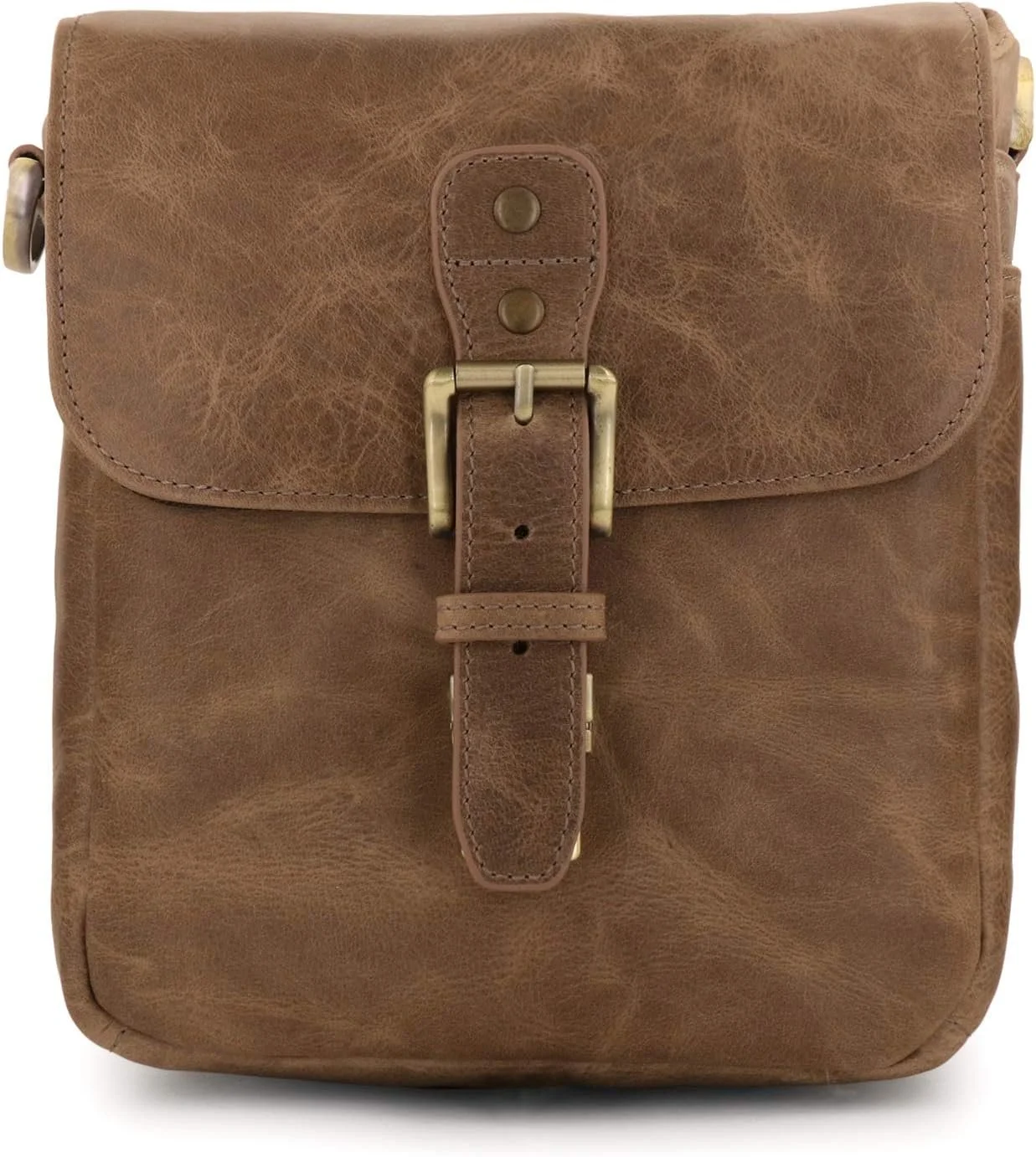 Шкіряна сумка-мессенджер для камери MegaGear Mg1702 Torres Mini Бежевий, фото №1 Шкіряна сумка-мессенджер для камери MegaGear Mg1702 Torres Mini Бежевий, фото №1