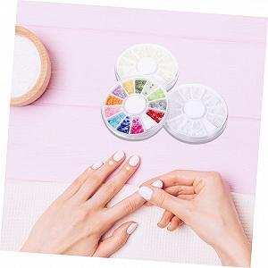 Housoutil та набір плоских задників 200 штук Білі напівкруглі смоляні прикраси synthetic.ua - Фото 1