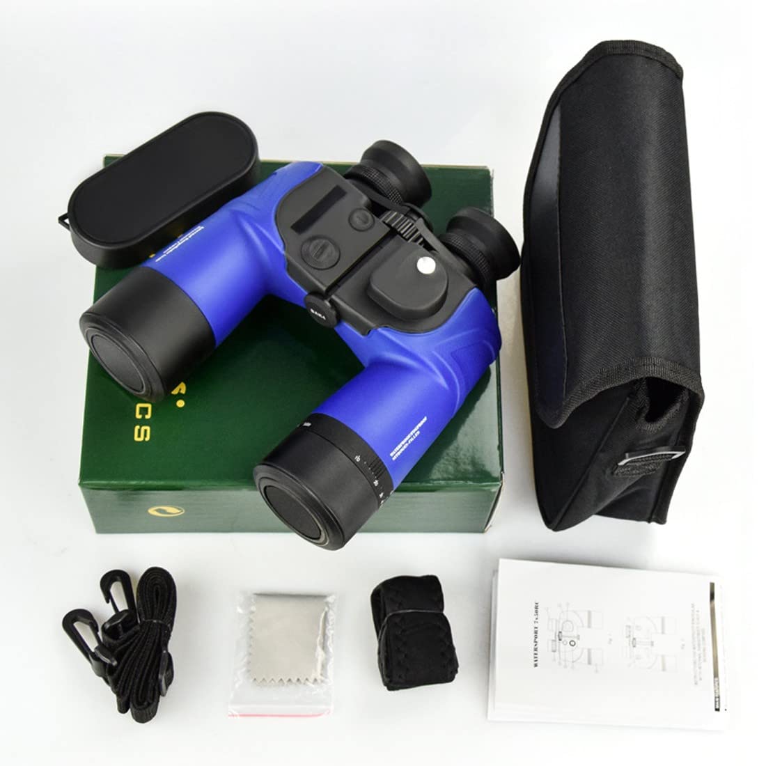 Бинокль QHYTL 10×50 Водонепроницаемый ED с компасом, фото №7 Бинокль QHYTL 10×50 Водонепроницаемый ED с компасом, фото №7