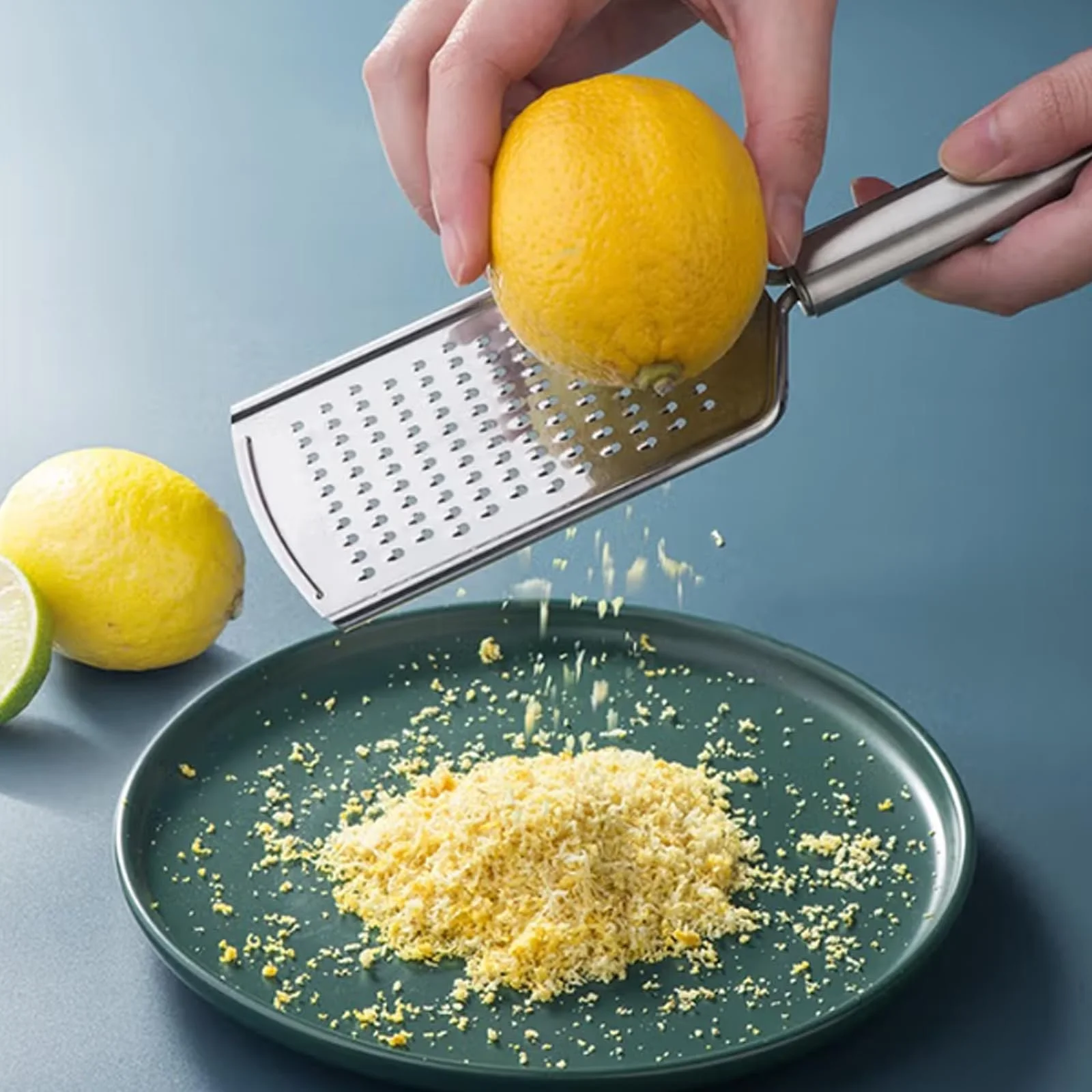 Терка 3 шт., ручна , з нержавіючої сталі, маленька, фото №6