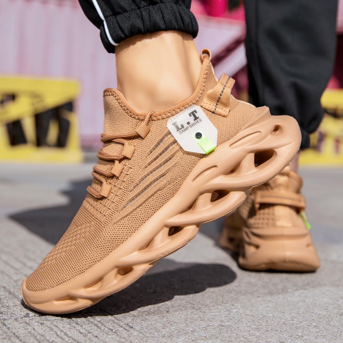 Кросівки чоловічі ZDFQLGV для бігу, спортивні, для ходьби, дихаючі, фото №6