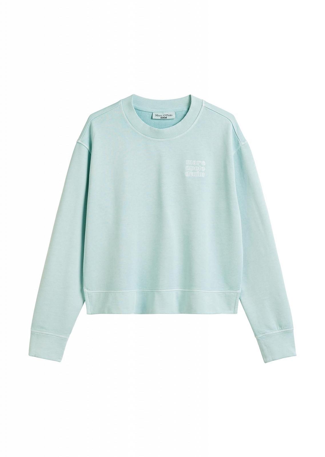Женская толстовка Marc O'Polo Denim из органического хлопка с круглым вырезом, фото №1