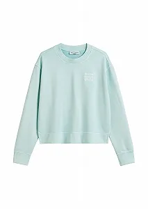 Жіноча толстовка Marc O'Polo Denim з органічної бавовни з круглим вирізом - Фото 1