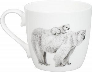 Кружка Könitz Porzellan Amazing Animals Белые медведи synthetic.ua - Фото 1