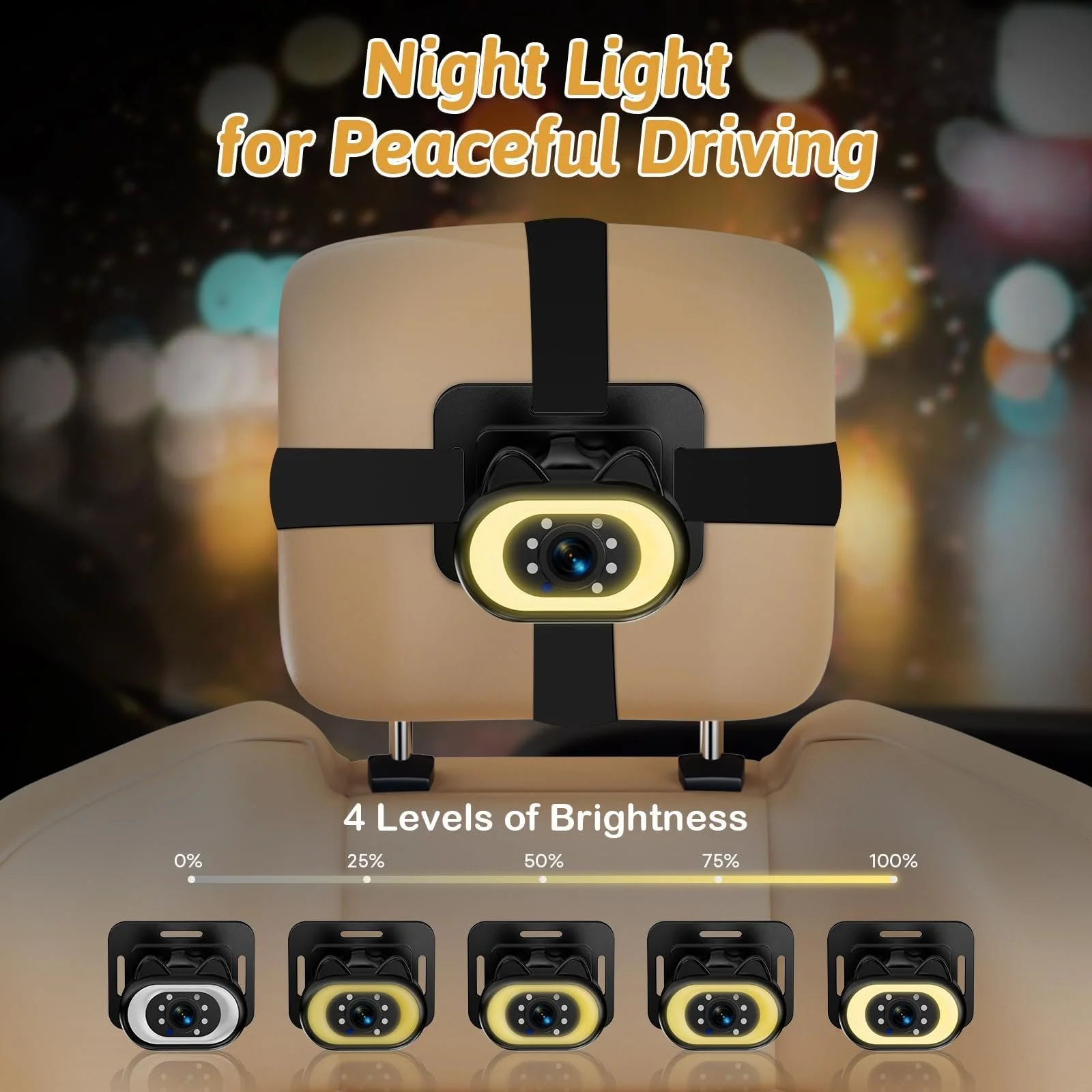 Автомобільна відеоняня камера 1080P 150° Night Vision 4.3 Inch LCD Display Black, фото №6 Автомобільна відеоняня камера 1080P 150° Night Vision 4.3 Inch LCD Display Black, фото №6