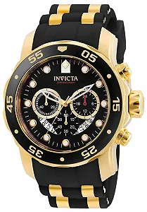 Часы кварцевые мужские Invicta Pro Diver Edelstahl 48 мм - Фото 1