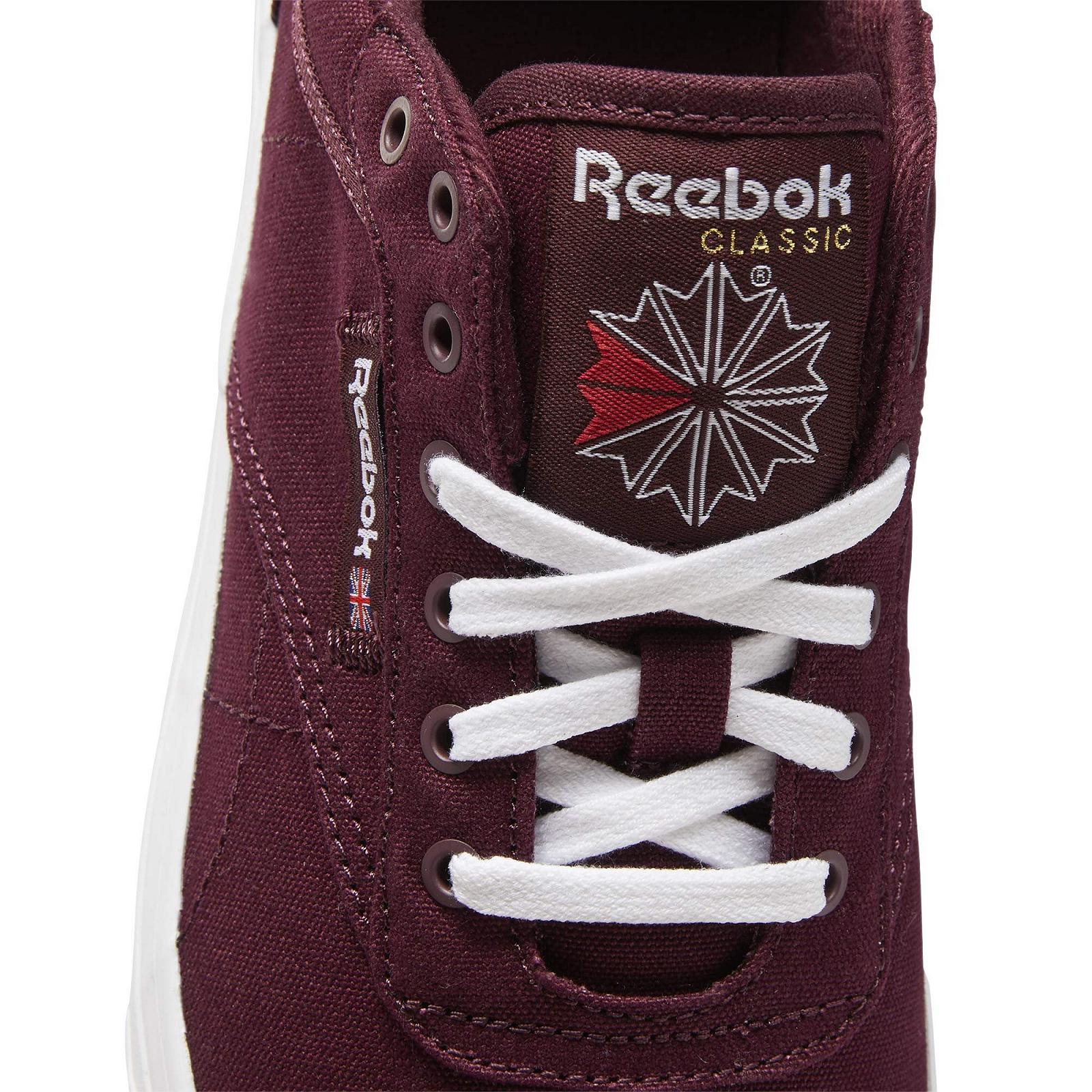 Кросівки Reebok Classic Club C Coast Maroon White, фото №6