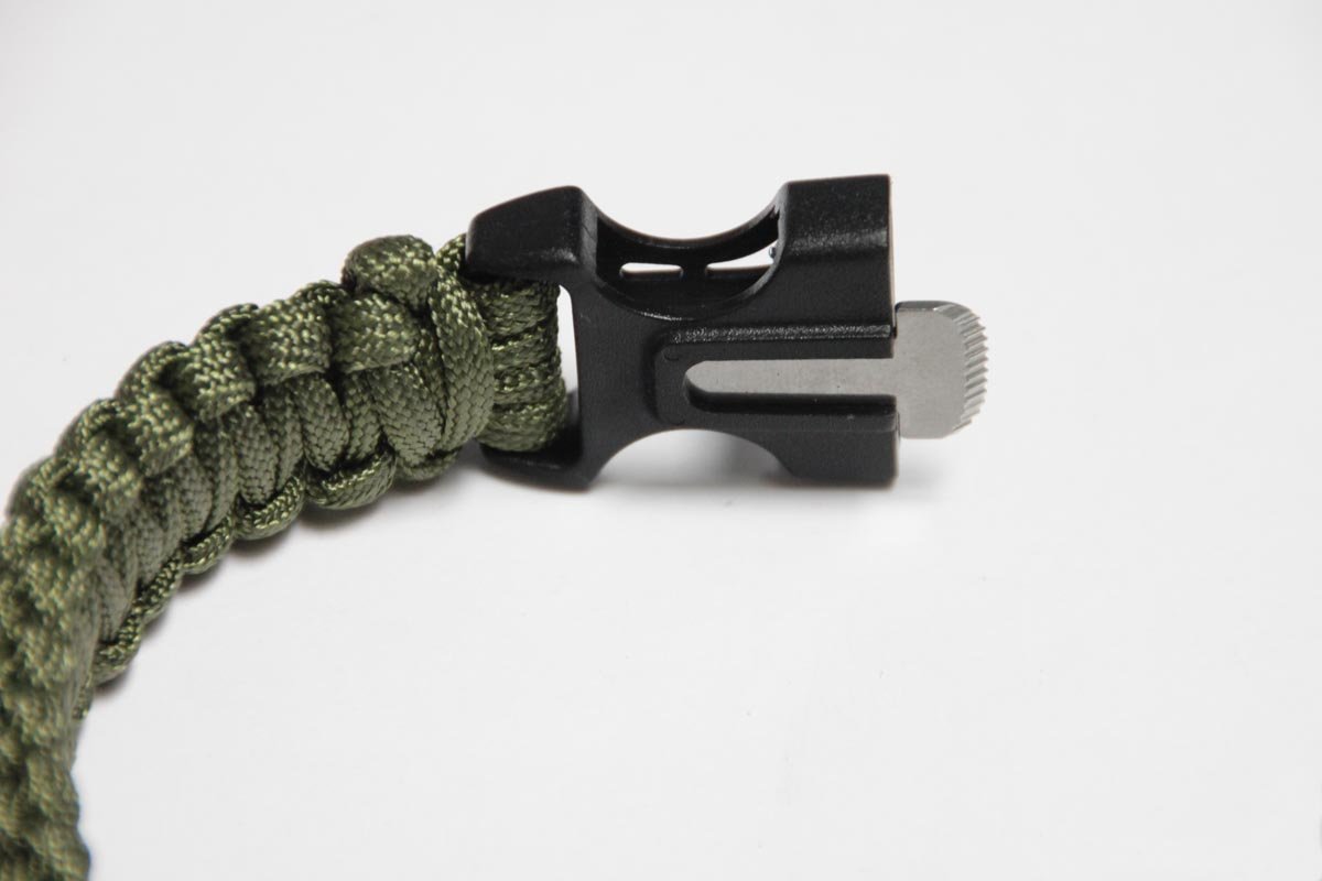 Браслет BasicNature Ignition Steel, зелений, One Size, фото №3