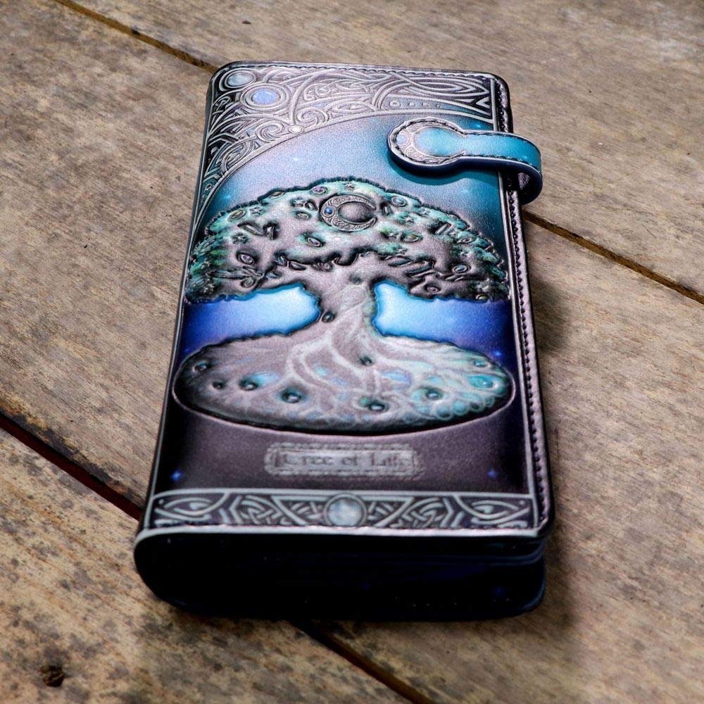Кошелек Tree of Life Pagan Moon Embossed Nemesis Now B5174R0 Зеленый, 18.5 см, фото №8