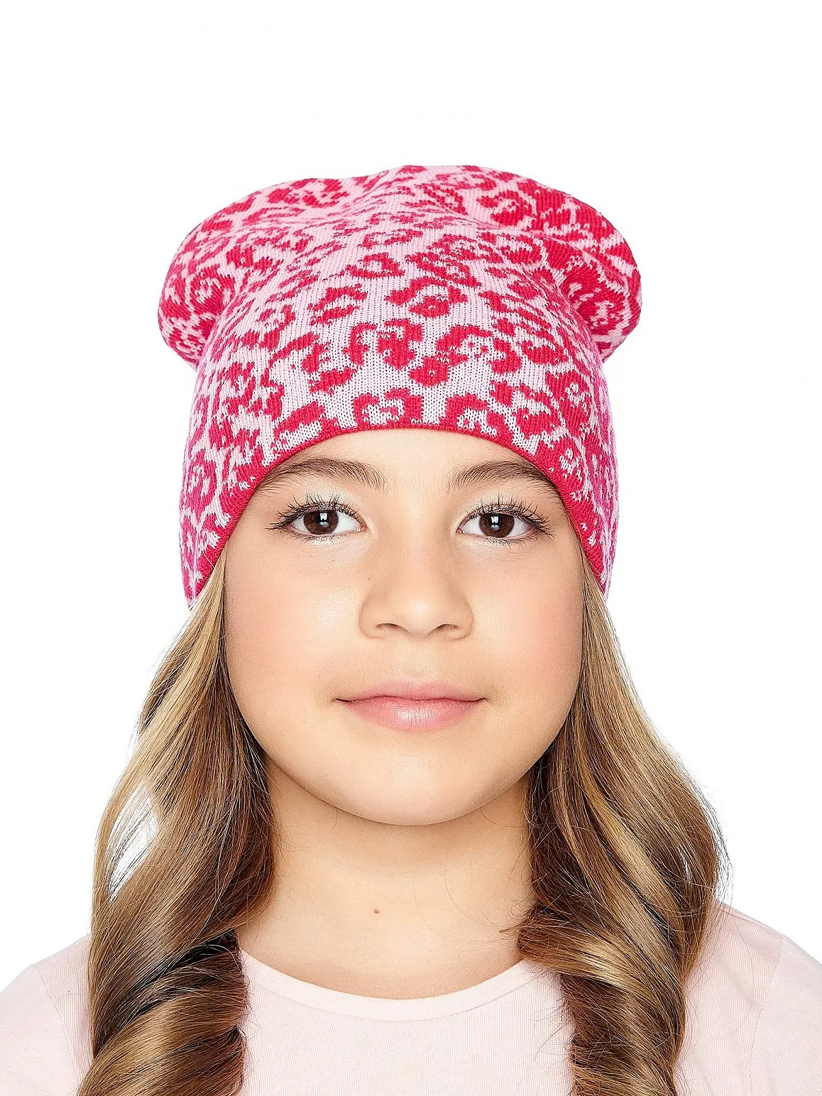 Шапка Marhatter для дівчат, жаккардовий візерунок, дитяча зимова, фото №6 Шапка Marhatter для дівчат, жаккардовий візерунок, дитяча зимова, фото №6