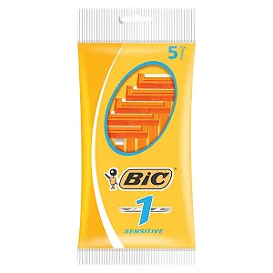 Бритва BIC 1 Single Blade 5 шт - Фото 1