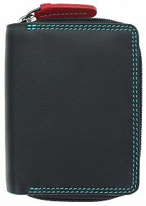 Кошелек Visconti Rainbow Collection Женский Кожаный RB53 Черный/Rhumba RFID synthetic.ua - Фото 1
