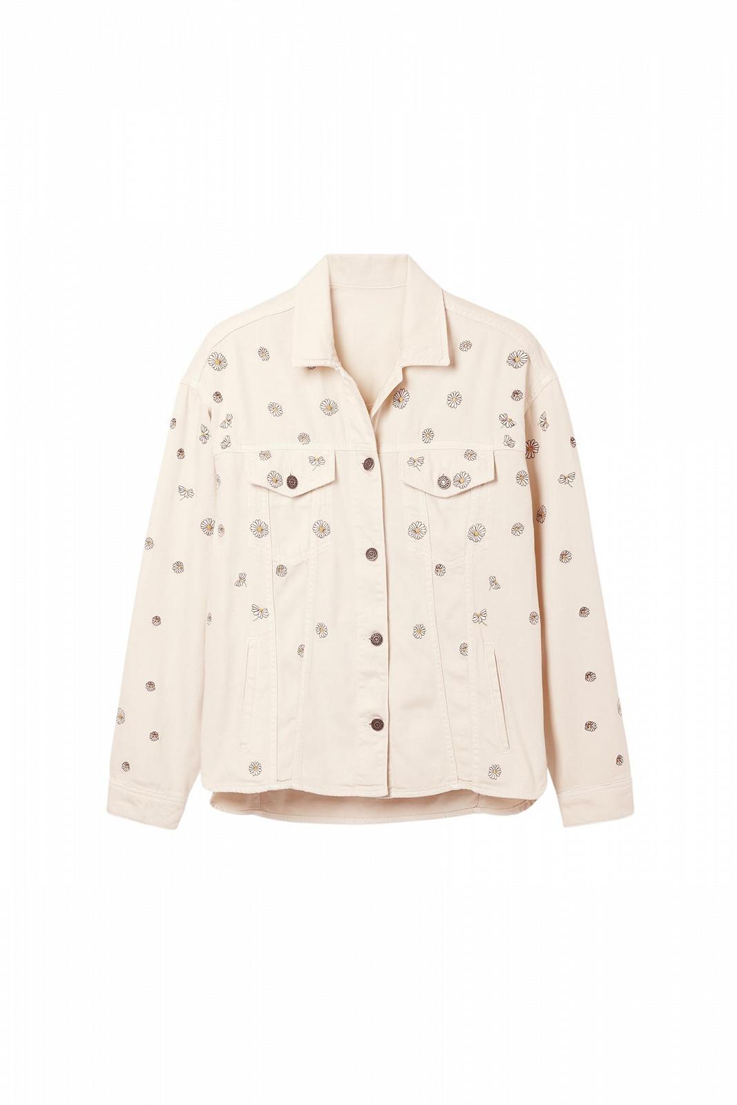 Джинсова куртка Desigual Flowers Жіноча, фото №6