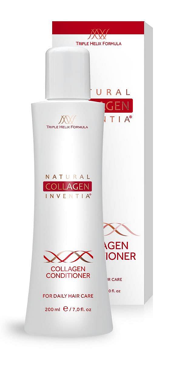 Кондиционер Natural Collagen Inventia Коллаген для волос 200 мл Шёлковый экстракт D-пантенол, фото №1