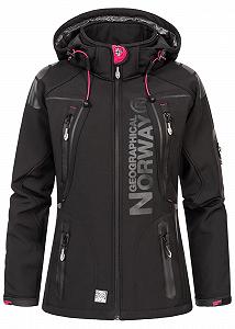 Softshell Куртка Geographical Norway Tassion Женская Съемный капюшон synthetic.ua - Фото 1