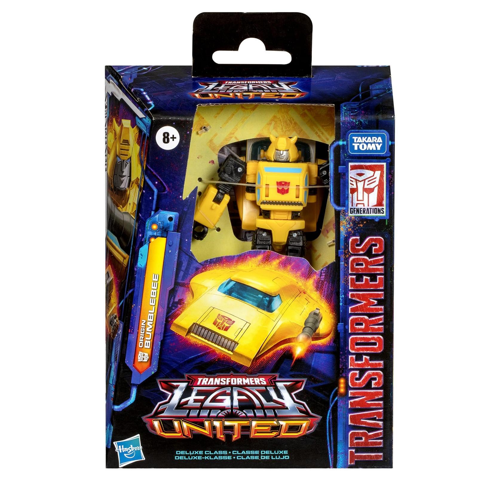 Фігурка Трансформери Legacy Deluxe Class Origin Bumblebee, фото №2
