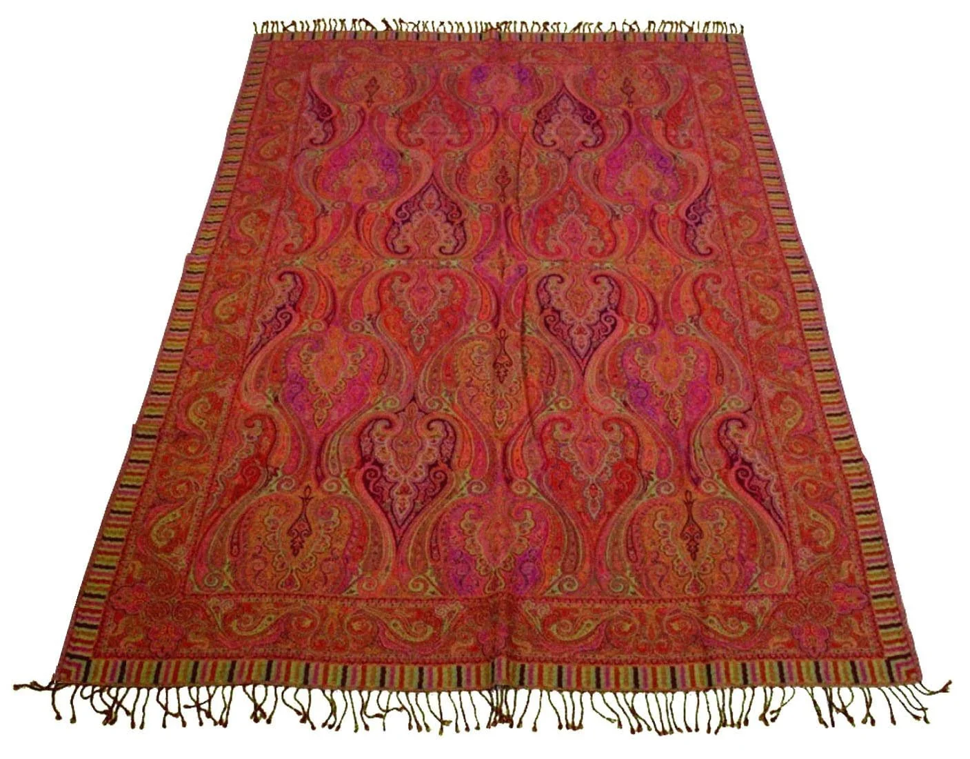 Покривало Lorenzo Cana з вовни меринової ягняти, жакардове плетіння, візерунок пейслі, 140 см x 200 см, фото №2 Покривало Lorenzo Cana з вовни меринової ягняти, жакардове плетіння, візерунок пейслі, 140 см x 200 см, фото №2