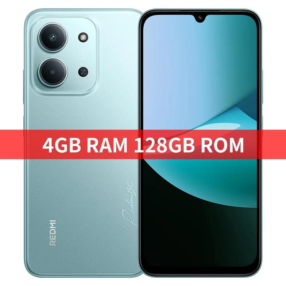 Смартфон XIAOMI Redmi 15C 4G 4GB + 128GB 6.9 дюйма Зеленый 6000 мАч Dual Camera 50MP Turbo Charging 33W HyperOS 2 с зарядным устройством NFC не поддерживается, фото №3 Смартфон XIAOMI Redmi 15C 4G 4GB + 128GB 6.9 дюйма Зеленый 6000 мАч Dual Camera 50MP Turbo Charging 33W HyperOS 2 с зарядным устройством NFC не поддерживается, фото №3