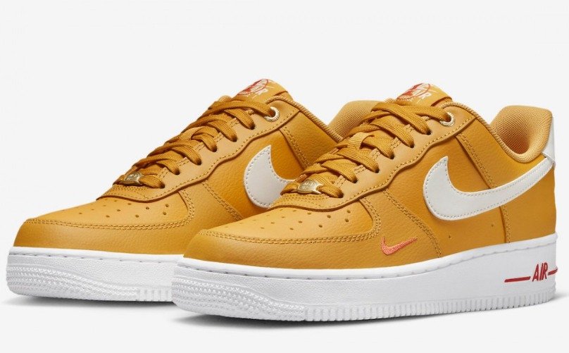 Кросівки Nike Air Force 1 07 Se Yellow 44.5, фото №4