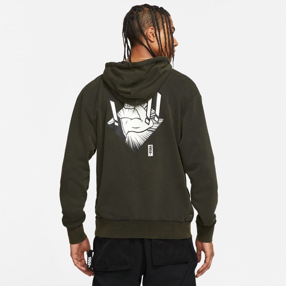 Світшот JORDAN M ZION DF PERF FLC HOODIE S, фото №3