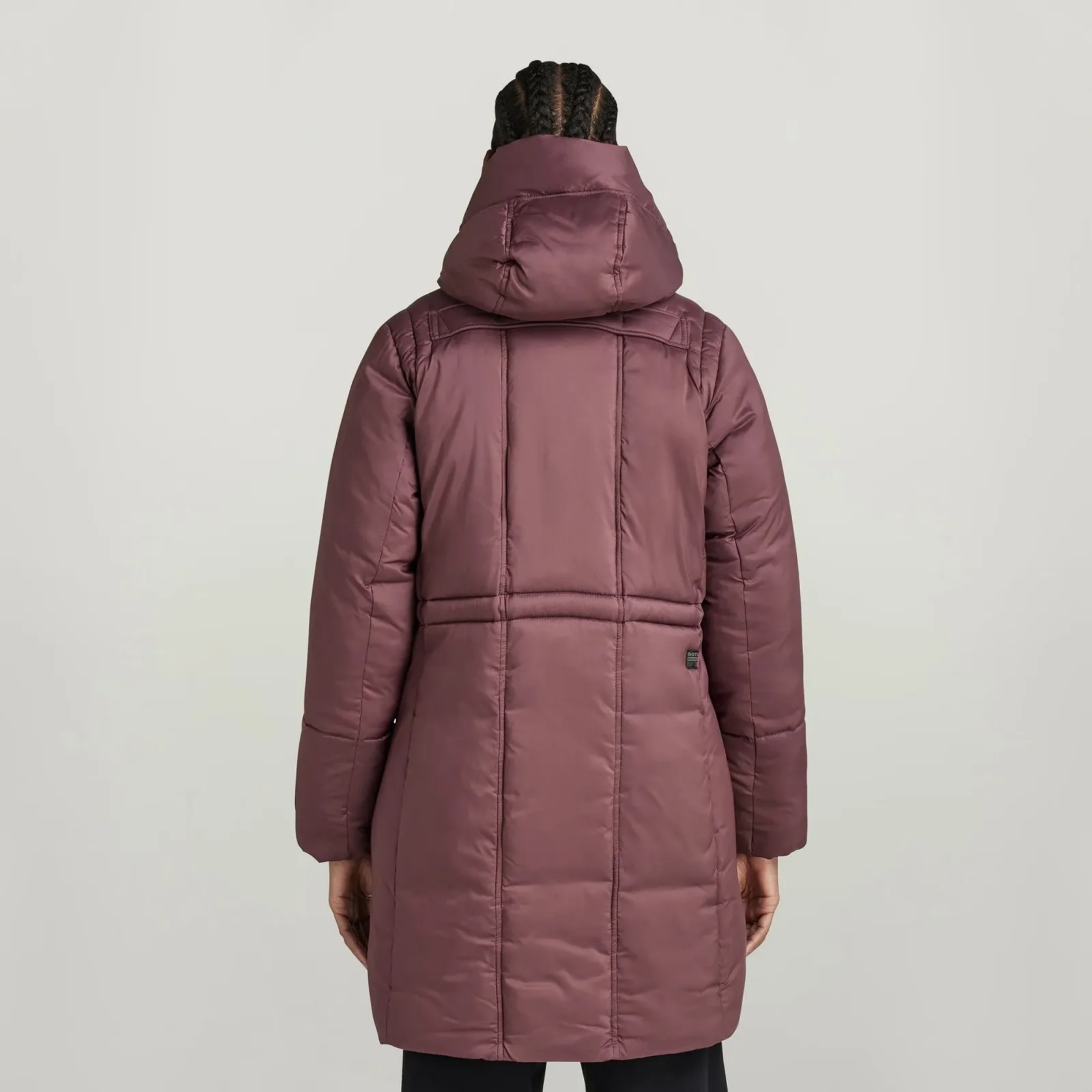 Жіноча куртка G‑Star G‑Whistler Parka Vineyard Wine - L, фото №3 Жіноча куртка G‑Star G‑Whistler Parka Vineyard Wine - L, фото №3