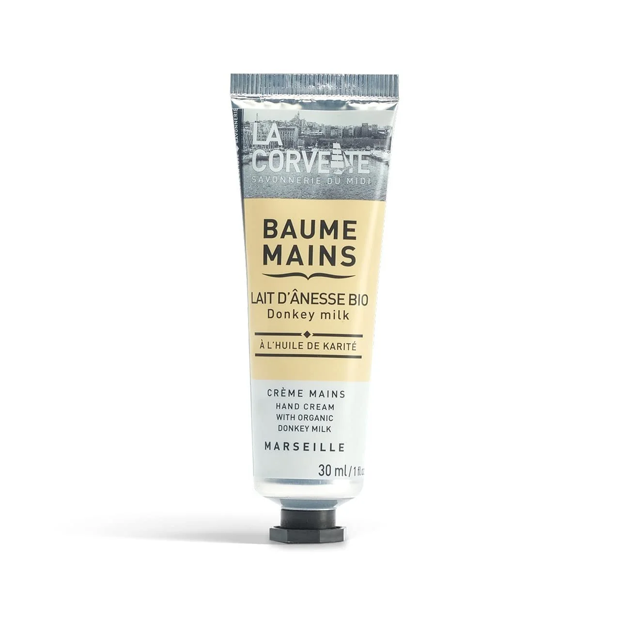 Крем для рук La Corvette Органічне Молоко Віслюка 30 мл, фото №4