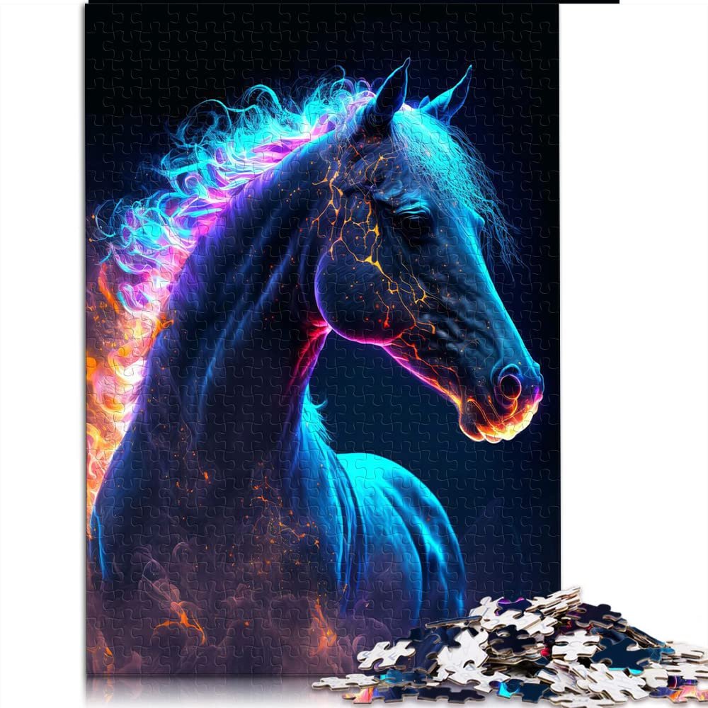 Пазл Animal Horse Galaxy 1000 элементов деревянный 50 x 75 см для взрослых, фото №1 Пазл Animal Horse Galaxy 1000 элементов деревянный 50 x 75 см для взрослых, фото №1