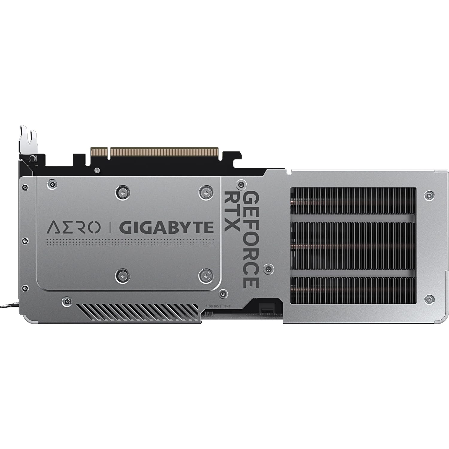 Графічна карта Gigabyte NVIDIA GeForce RTX 4060 Ti Aero OC - 16GB GDDR6, 128-бітна, PCI-E 4.0, 2595МГц Ядро, 2x DP 1.4, 2x HDMI 2.1a, NVIDIA DLSS 3 - GV-N406TAERO OC-16GD, фото №6