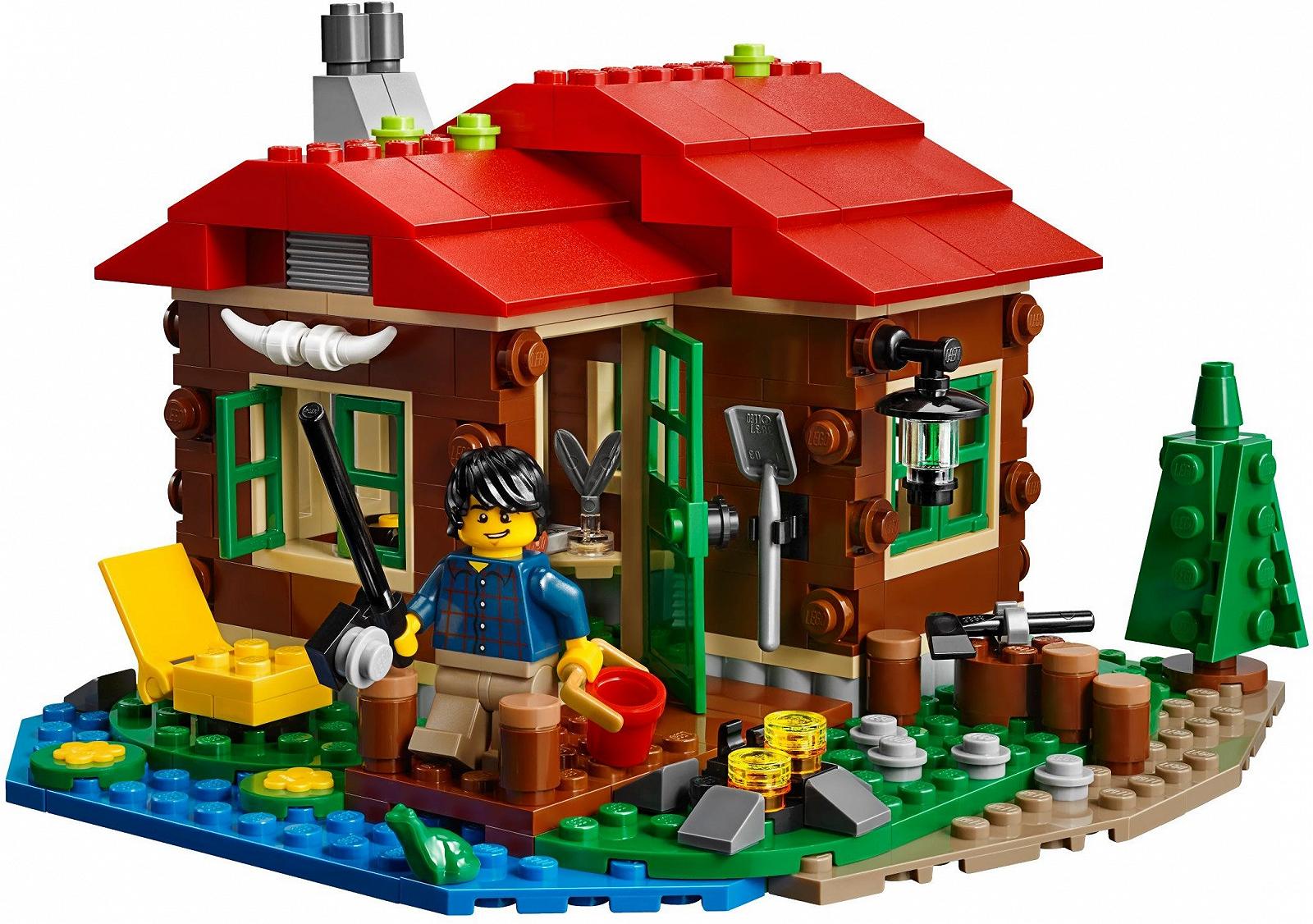 Игрушка LEGO Creator 31048 Lakeside Lodge Building, фото №3