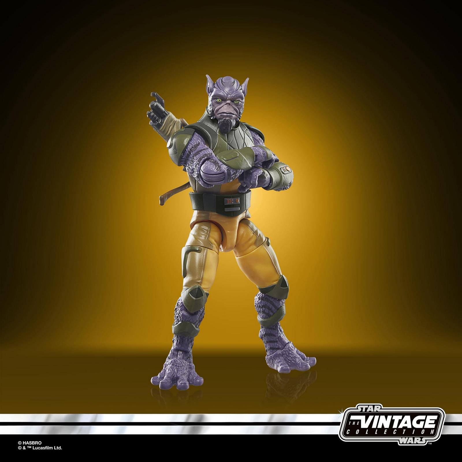 Екшн-фігурка Star Wars The Vintage Collection Garazeb "Zeb" Orrelios Deluxe Rebels, масштаб 9,5 см, фото №3