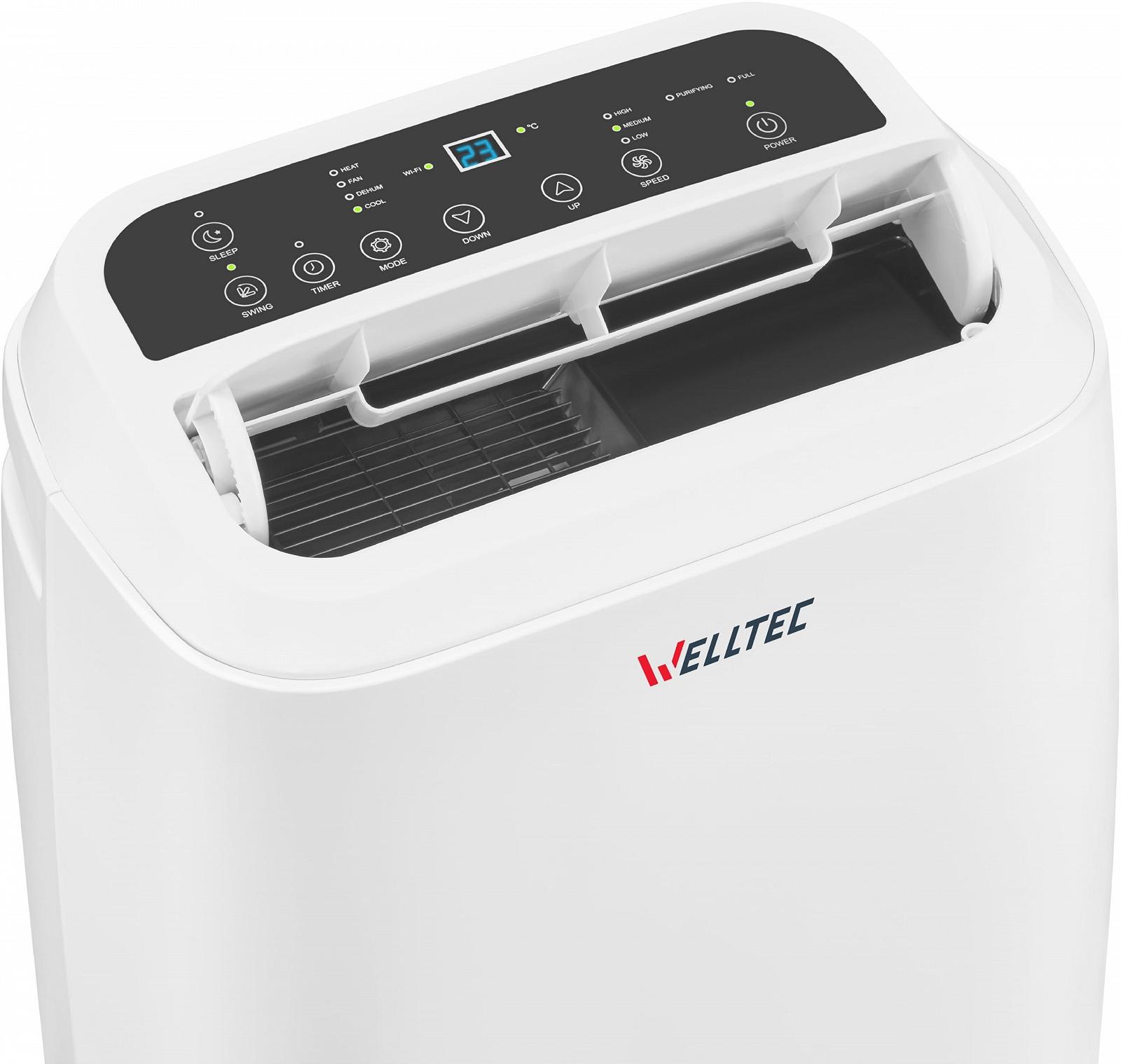 Мобільний кондиціонер Welltec ACN18 18000 BTU WiFi, фото №3