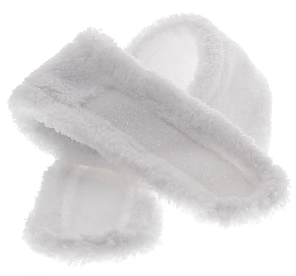 Пов'язка для волосся з мікрофібри Kosmetex Біла, фото №3