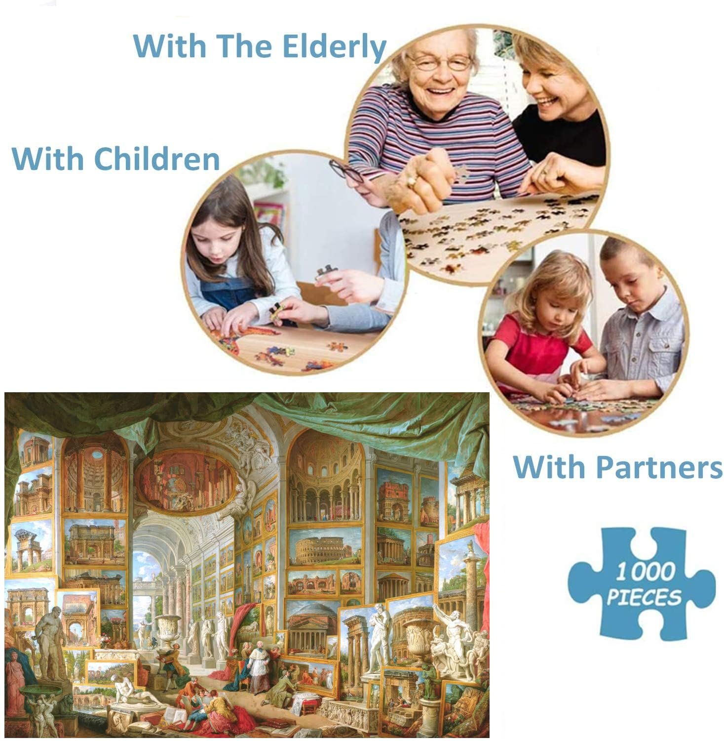 Пазл The School of Athens 1000 деталей 70 x 50 см, фото №6