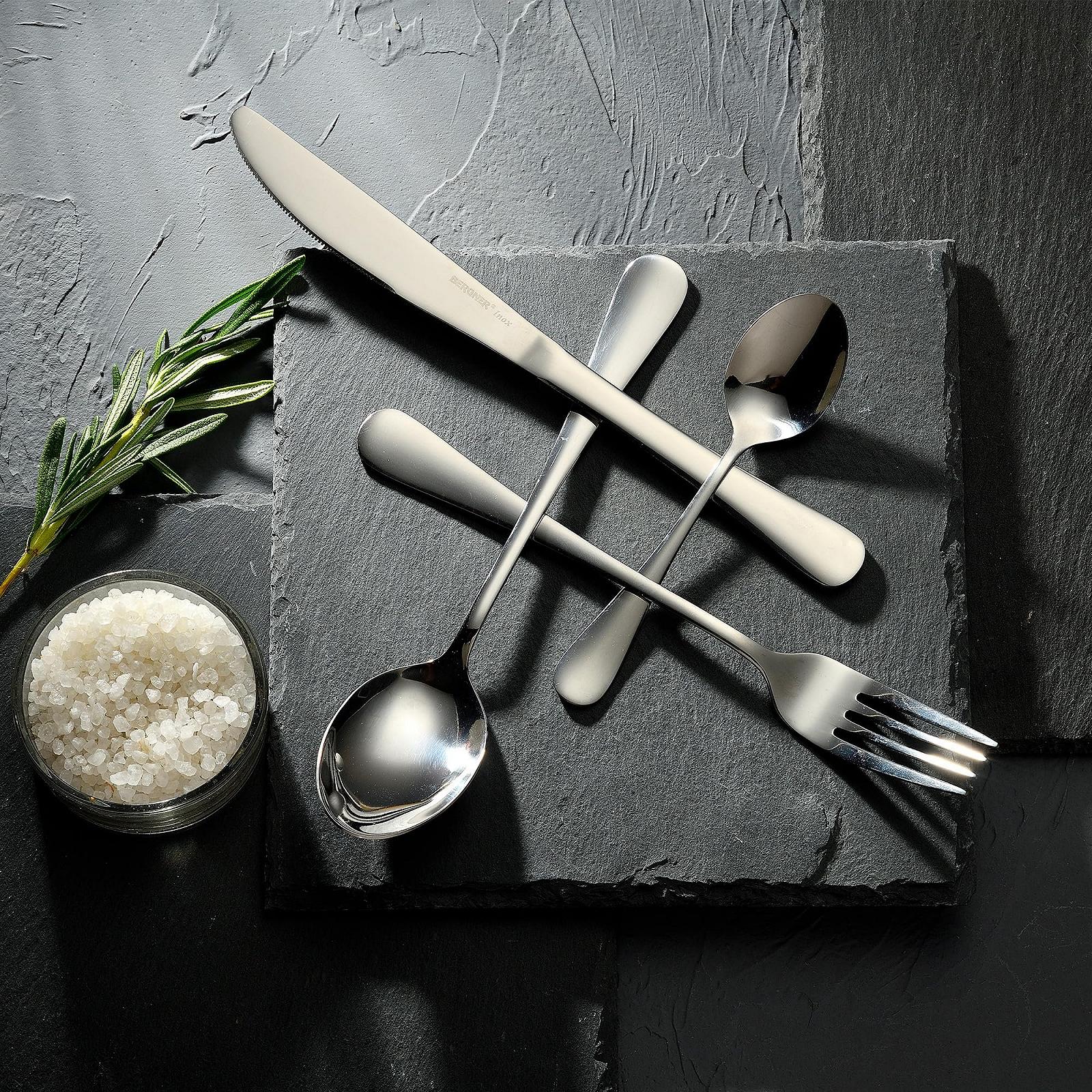 Набор столовых приборов BERGNER MUNICH 60 предметов из нержавеющей стали, фото №6 Набор столовых приборов BERGNER MUNICH 60 предметов из нержавеющей стали, фото №6