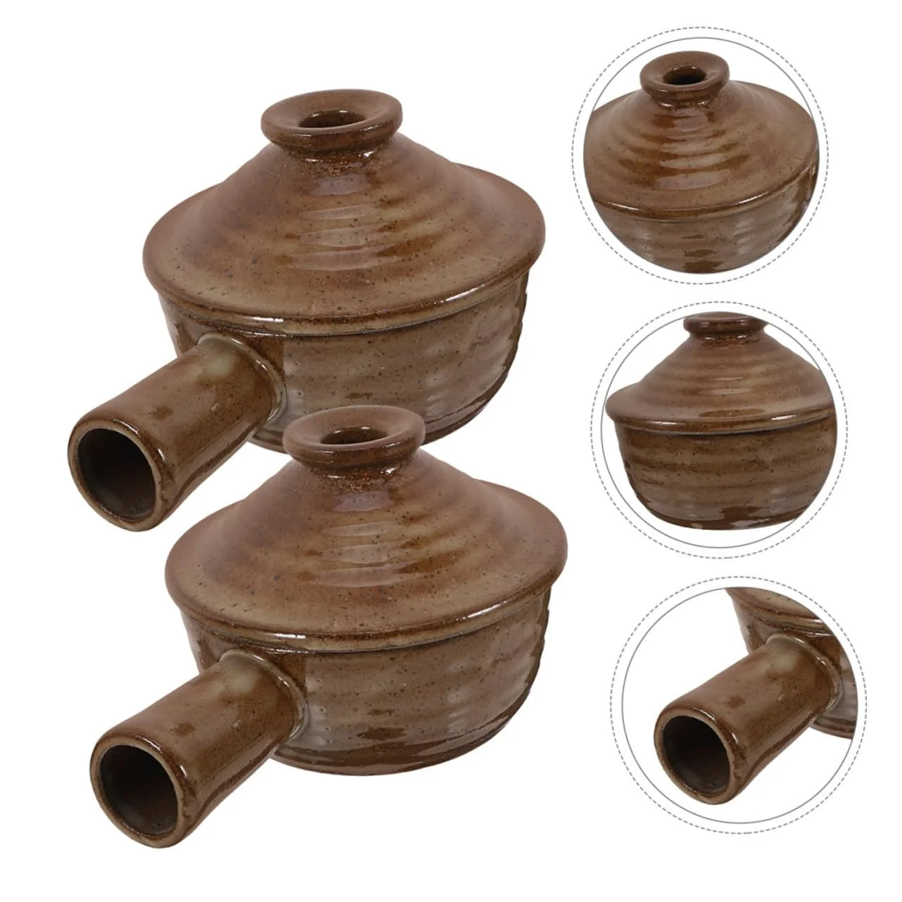 Форма для запекания 2 шт. в японском стиле с крышкой и ручкой термостойкая, фото №9