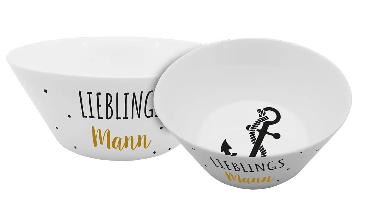 Миска для завтрака Geda Labels Lieblingsmann 400 мл, фото №1 Миска для завтрака Geda Labels Lieblingsmann 400 мл, фото №1