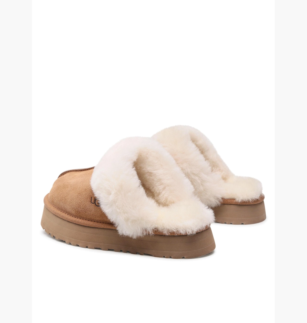 Тапочки UGG Disquette Коричневый, фото №3