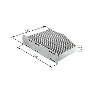 Фильтр салонный BOSCH 1 987 432 381 для MERCEDES-BENZ CLAAS моторный отсек - Фото 1