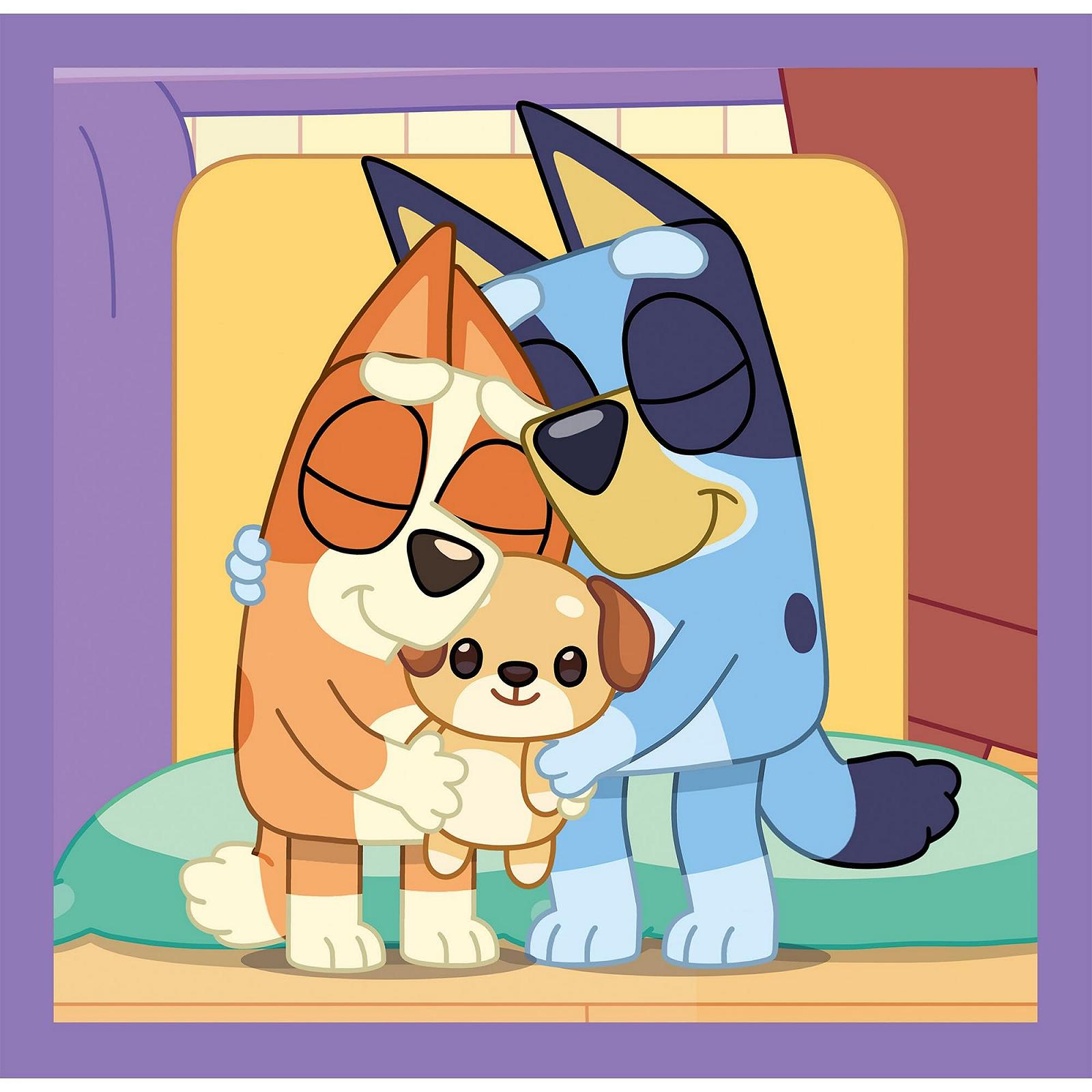 Пазли Trefl Bluey Meet Bluey 3-в-1 20-50 елементів, фото №4