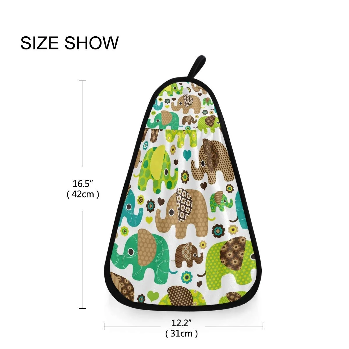 Подвесное полотенце Elephant Motif Absorbent Quick Dry 42 x 31 см, фото №6