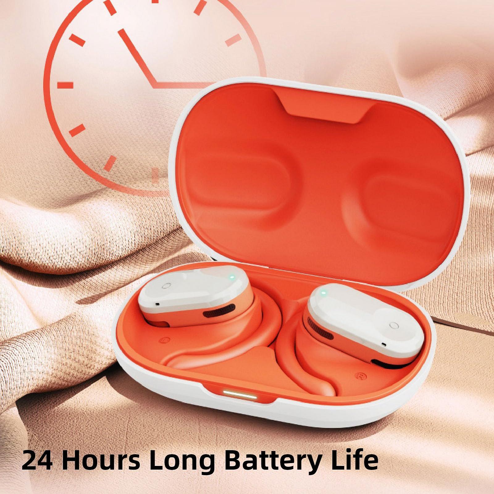 Навушники-перекладачі White/Orange, фото №4