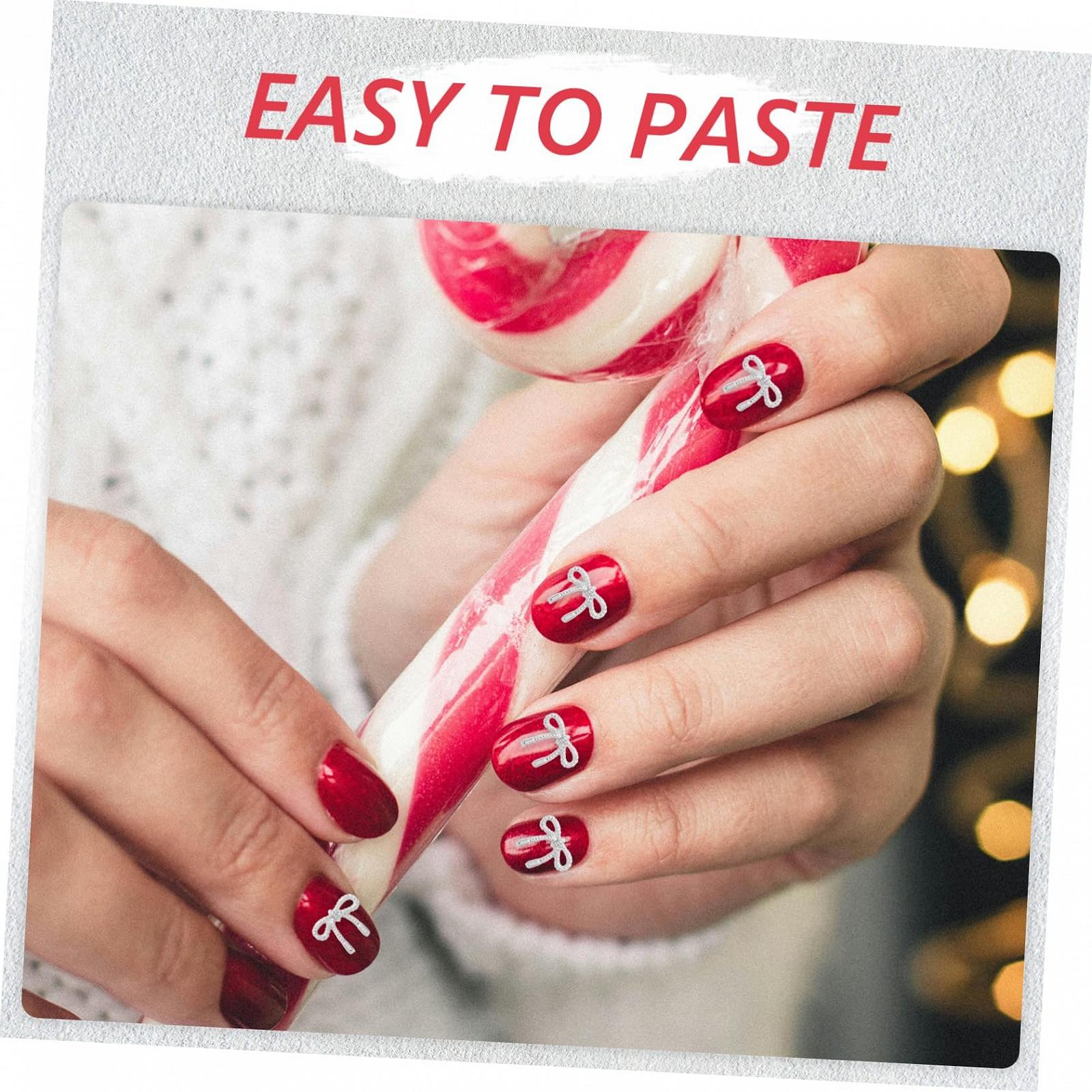 Подвеска для ногтей Бабочка Серебристый, 30 шт, фото №9