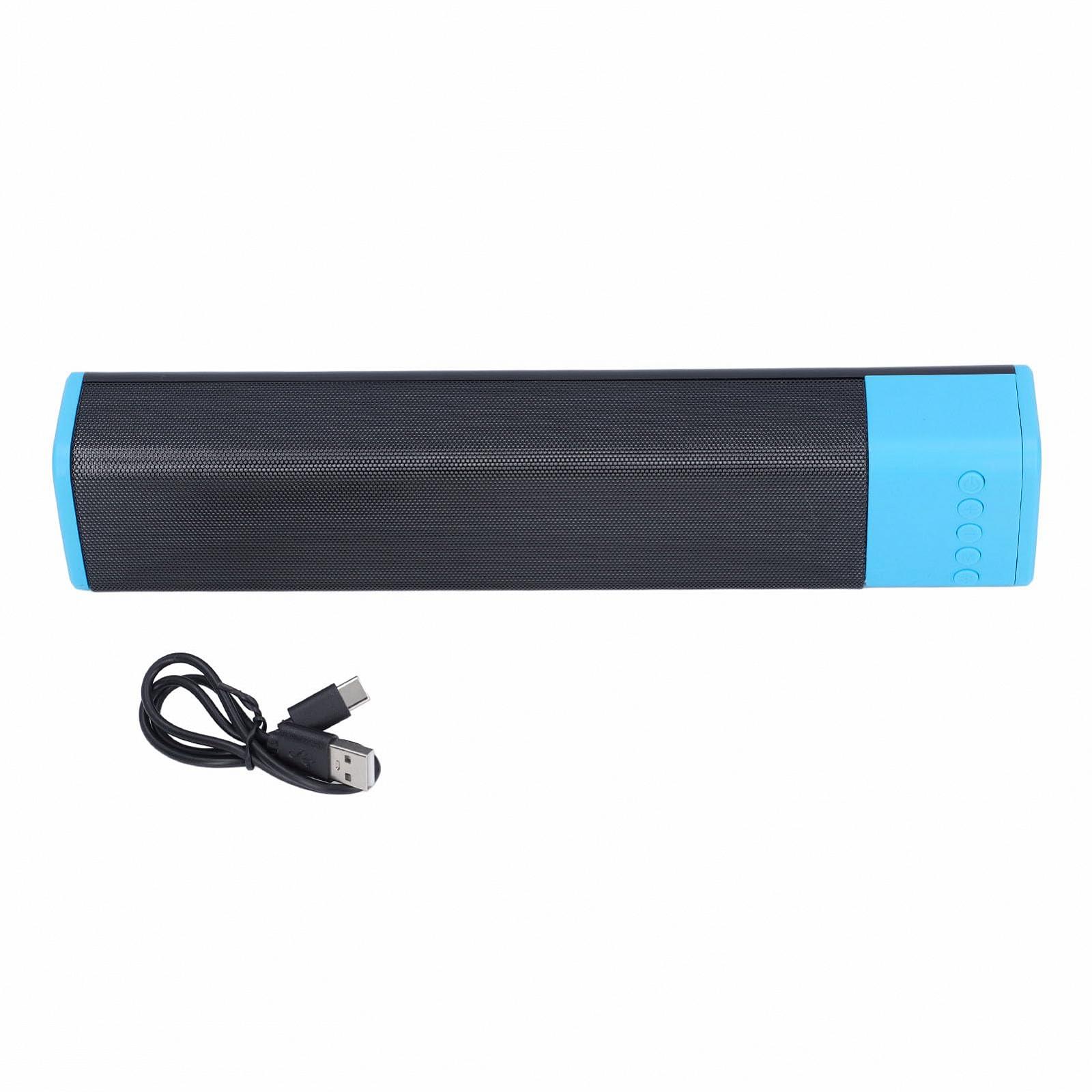 Soundbar VBESTLIFE RGB 2.0 Channel Multicolor BT USB AUX для Laptop Phone (Blue), фото №7