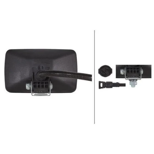 Рабочая фара HELLA 1GA 998 522-297 для DAF LEYLAND DAF, фото №2