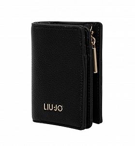 Гаманець Bifold LIU JO AS25LJ14 AA5190 E0058 чорний synthetic.ua - Фото 1