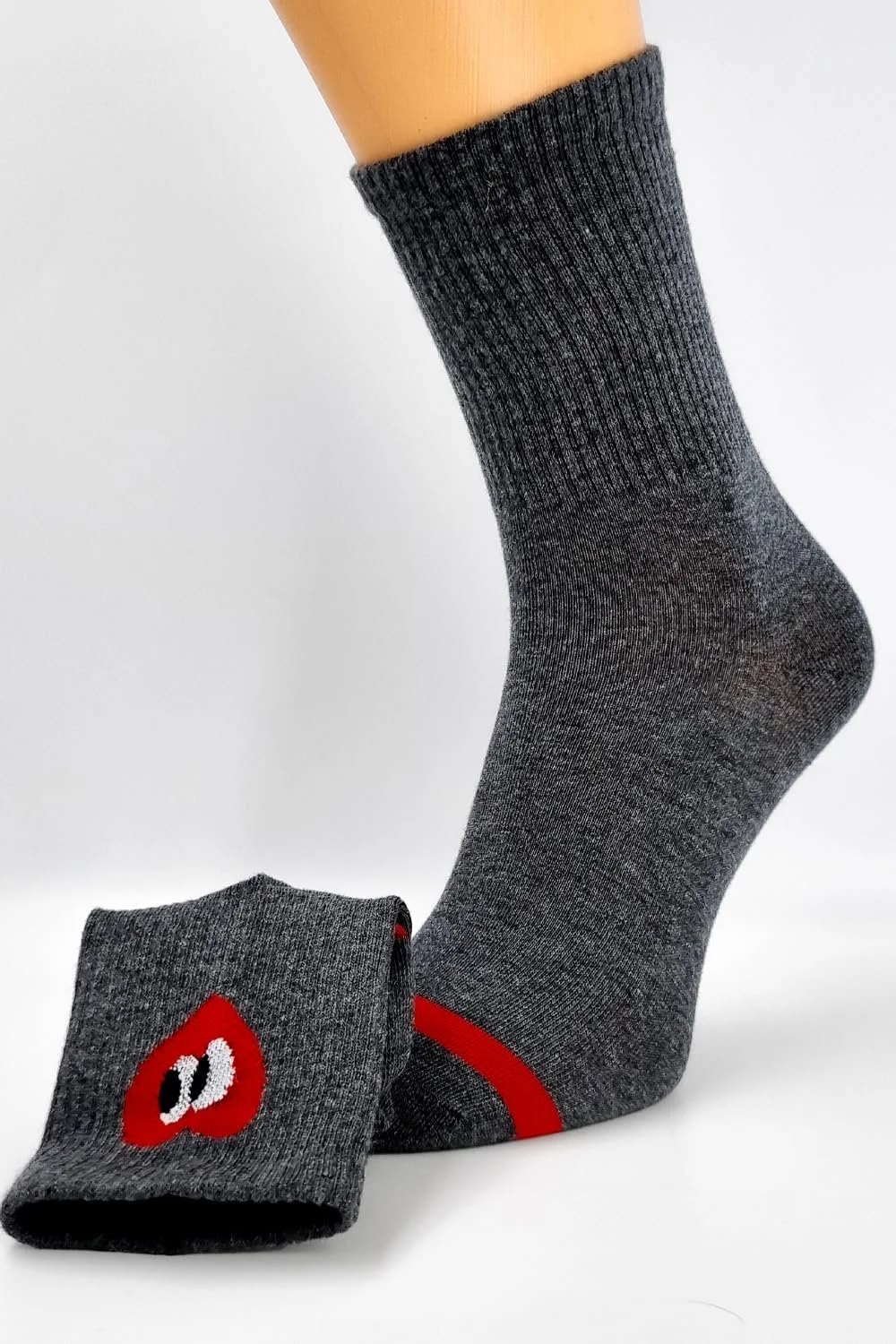 Женские спортивные носки, набор 5 пар, цветные носки с мотивами сердца и надписью Love!, размеры 35/42, фото №5 Женские спортивные носки, набор 5 пар, цветные носки с мотивами сердца и надписью Love!, размеры 35/42, фото №5